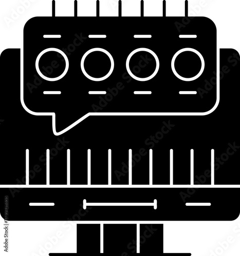 Message Icon Vector Element