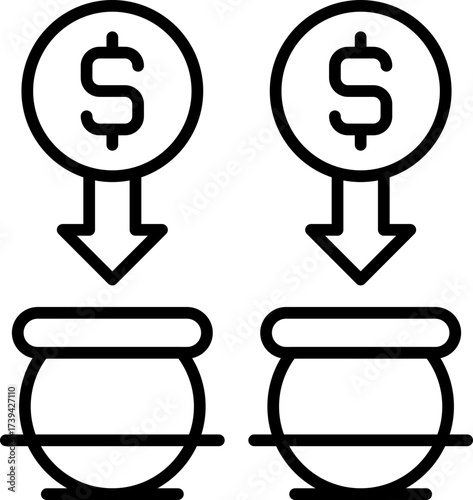 Yen Icon Vector Element