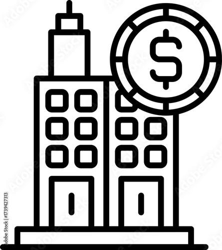 Investment Icon Vector Element