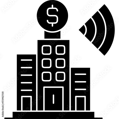 Building Icon Vector Element