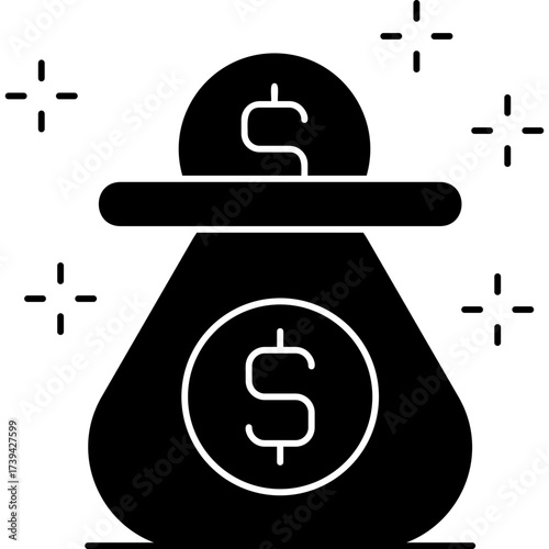 Saving Icon Vector Element