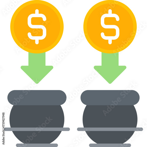 Yen Icon Vector Element