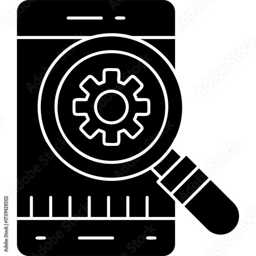 Mobile Phone Icon Vector Element