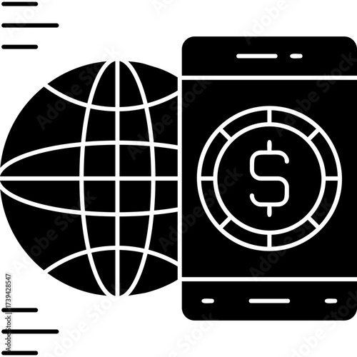 Mobile Phone Icon Vector Element