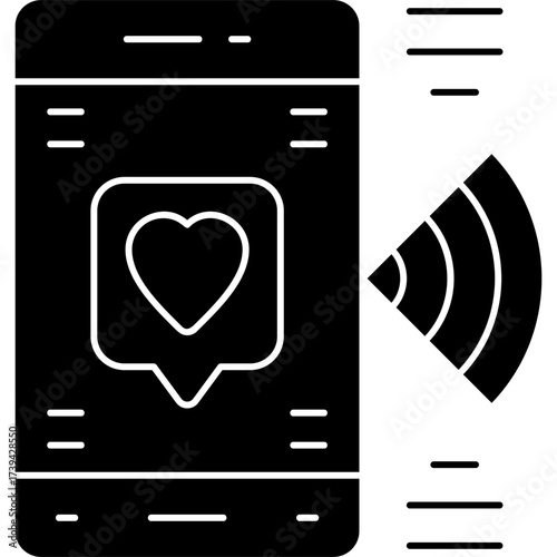 Mobile Phone Icon Vector Element
