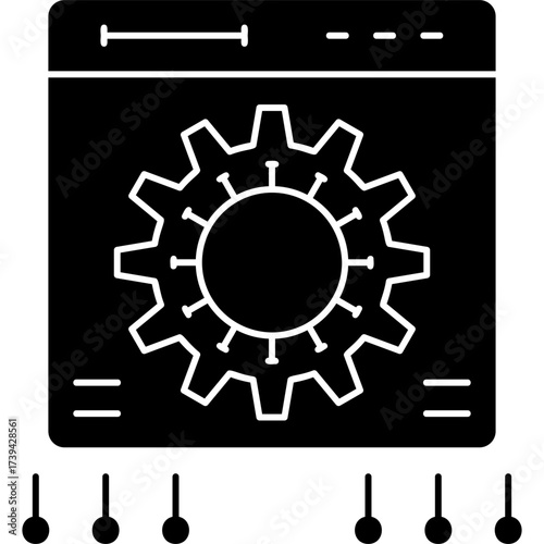Browser Icon Vector Element
