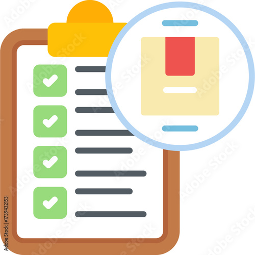 Checklist Icon Vector Element