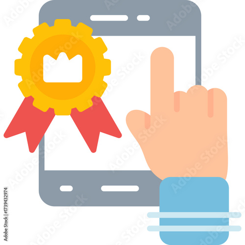Graduation Icon Vector Element