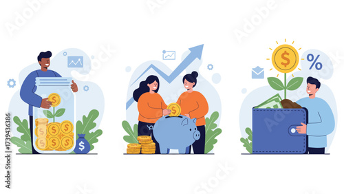 Financial Growth Journey: Saving, Investing, And Wealth Accumulation