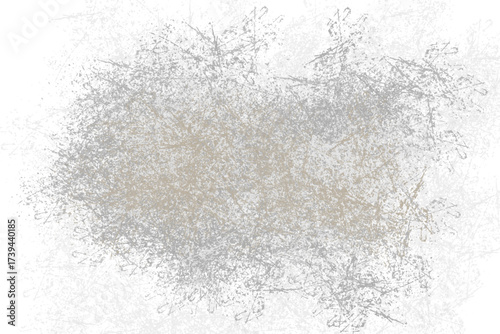 Close up of white rice grains isolated on transparent background