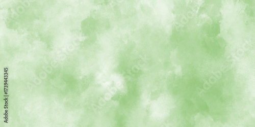 Green watercolor vector texture background for poster, cover, banner, flyer, cards. vintage card, templates. Watercolor mockup,banner, backdrop, template, poster, wallpaper