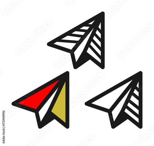 paper planes set