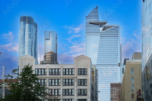 New York, Edge- highest outdoor sky deck in the Western Hemisphere located at 30 Hudson Yards.