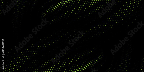 light green black brush wrap car sticker pattern abstract banner sporty lines black light green color combination grunge brush pattern design, Eps 10.