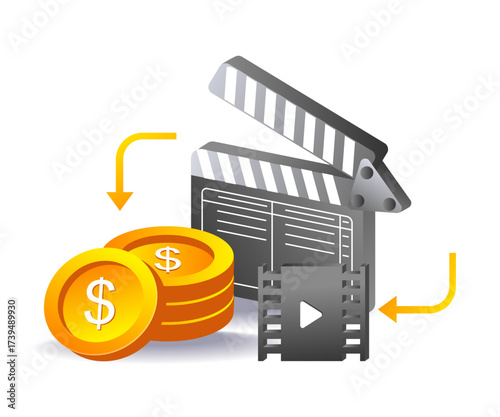 earn money from movie video clips and film editing