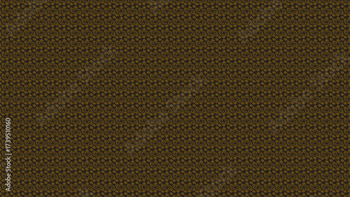 Close up textured background of dark olive green woven fabric with subtle weave pattern