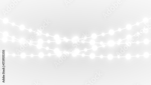 Glowing Lights garland png transperent backgraund
