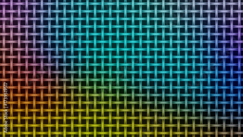 Vibrant Multicolor Light Streak Abstract Artwork