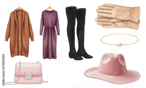 Chic Autumn Winter Women's Fashion Accessories