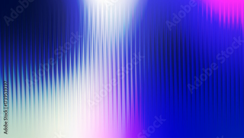 Ripple gradient background design. Modern distortion ripple glass texture effect. Abstract fractal effect ribbed glass texture with vibrant gradients smooth fluted horizontal vector bg.