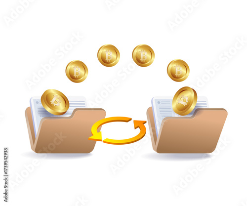 Blockchain Technology for Bitcoin Data Transfer