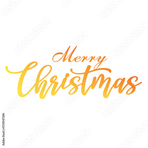 Colorful Typography merry Christmas, vector eps illustration design, holiday party and gift bundle, 