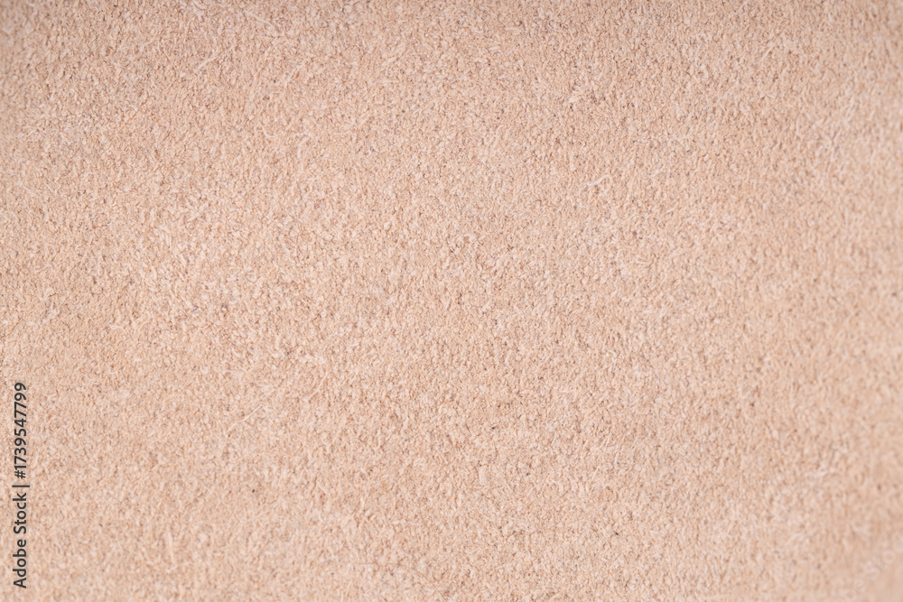 Fototapeta premium Light beige suede natural leather texture