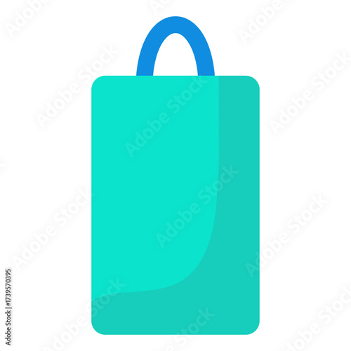 Colorful Flat Design Assorted Luggage and Bags Collection Icon