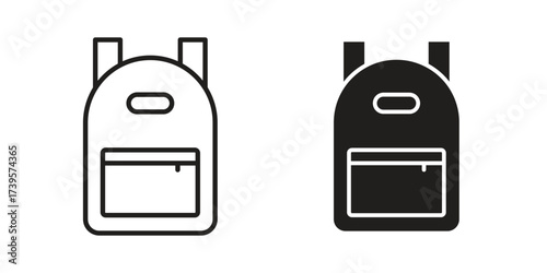 Backflat black and white logo icon flat black and white logo