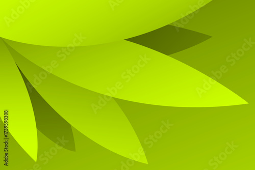 leaf green with narrow sections layer color abstract background. Vector illustration