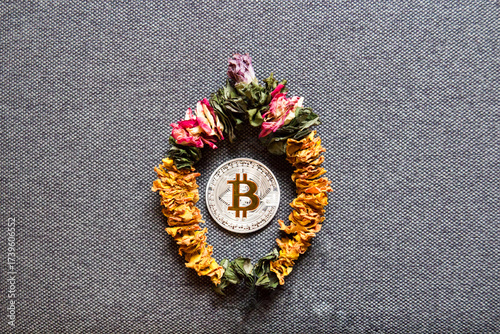 Canvas Print Bitcoin becomes cheaper