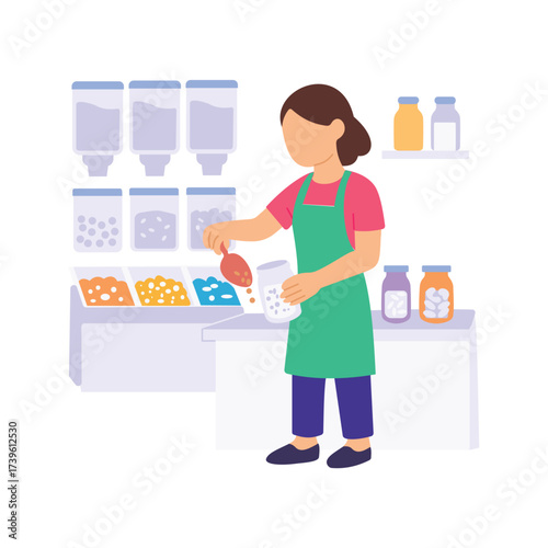 Bulk Shopping, Buying in bulk to reduce packaging waste