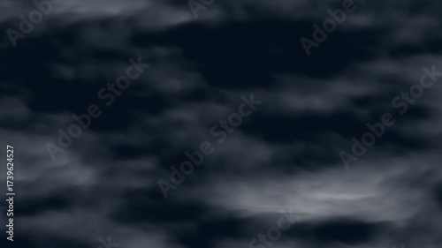 Abstract pattern of dark clouds and misty fog suitable for background designs, atmospheric themes, weatherrelated graphics, and moody artworks.