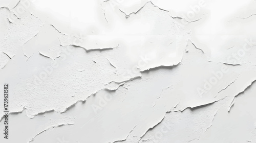 A textured white surface with visible brush strokes and a smooth finish