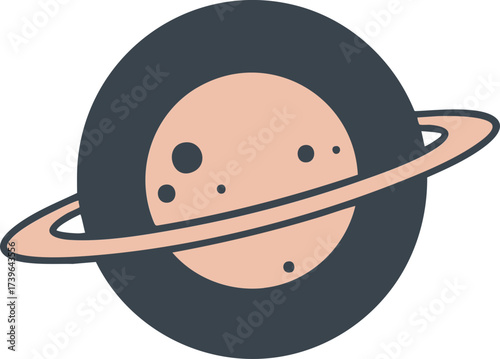 Saturn and Its Ring
