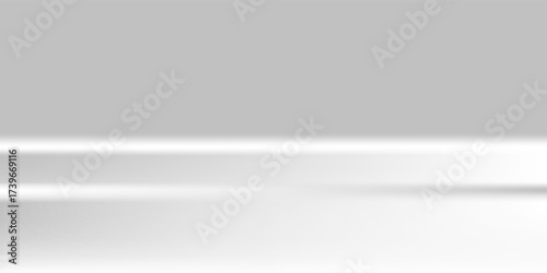 Empty photography studio limbo with gray bg - clean gradient background for professional shoots