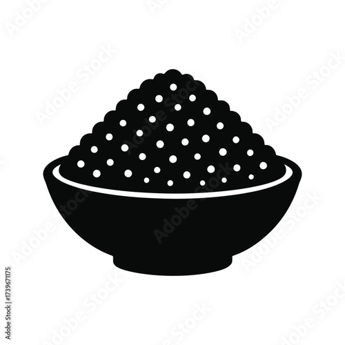 Bowl of seeds or grains