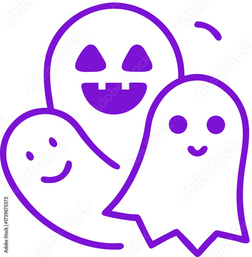 halloween party vector icon