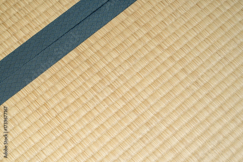 日本の伝統的な畳のテクスチャ背景