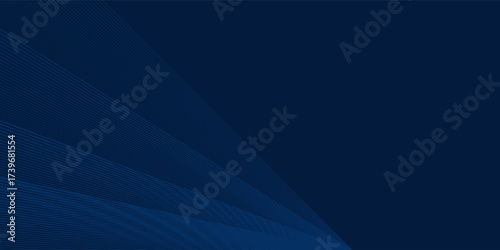 Premium background design with diagonal dark blue line pattern. Vector horizontal template for digital lux business banner, formal invitation, luxury voucher