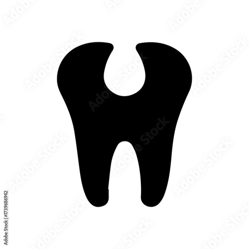 Tooth Icon Illustration