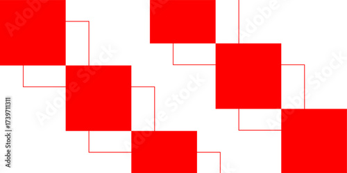 Abstract seamless background with square