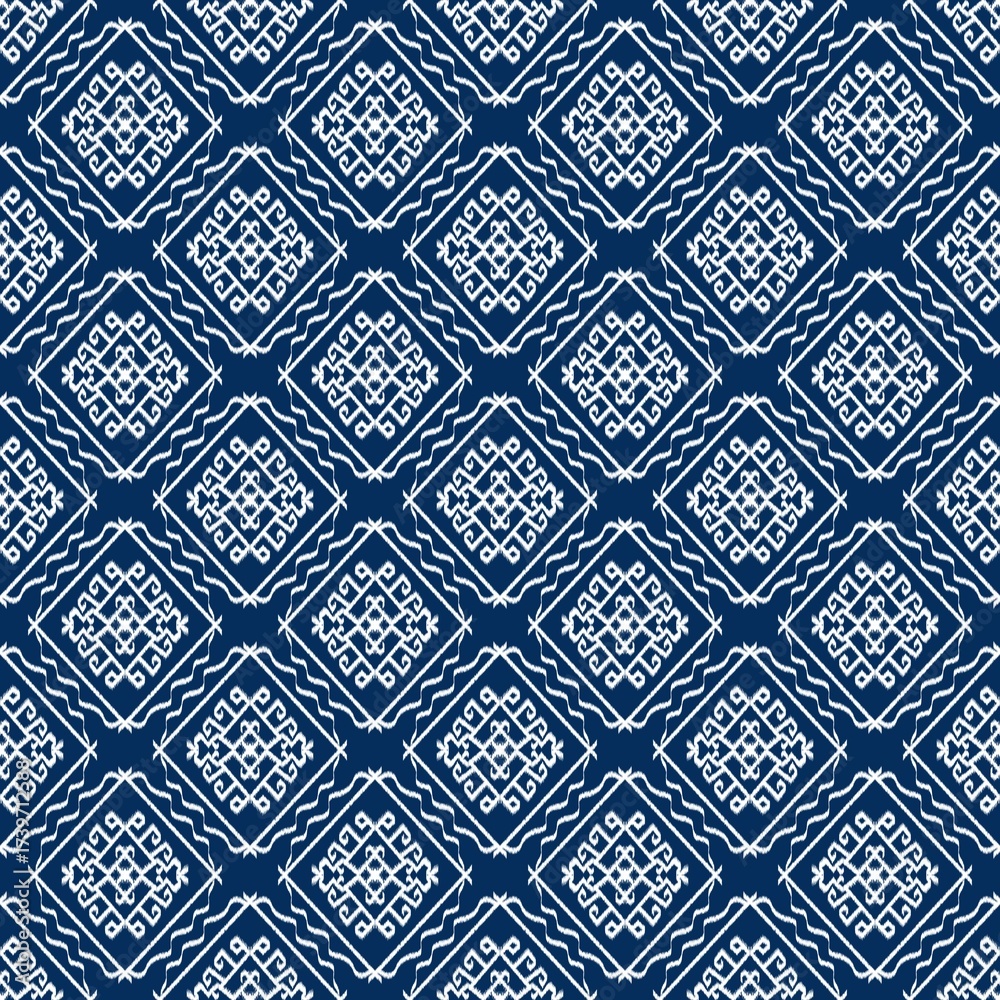 Fototapeta premium seamless damask wallpaper