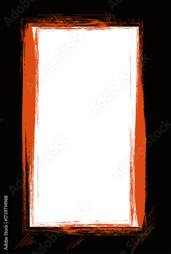 Brush Paint Frame