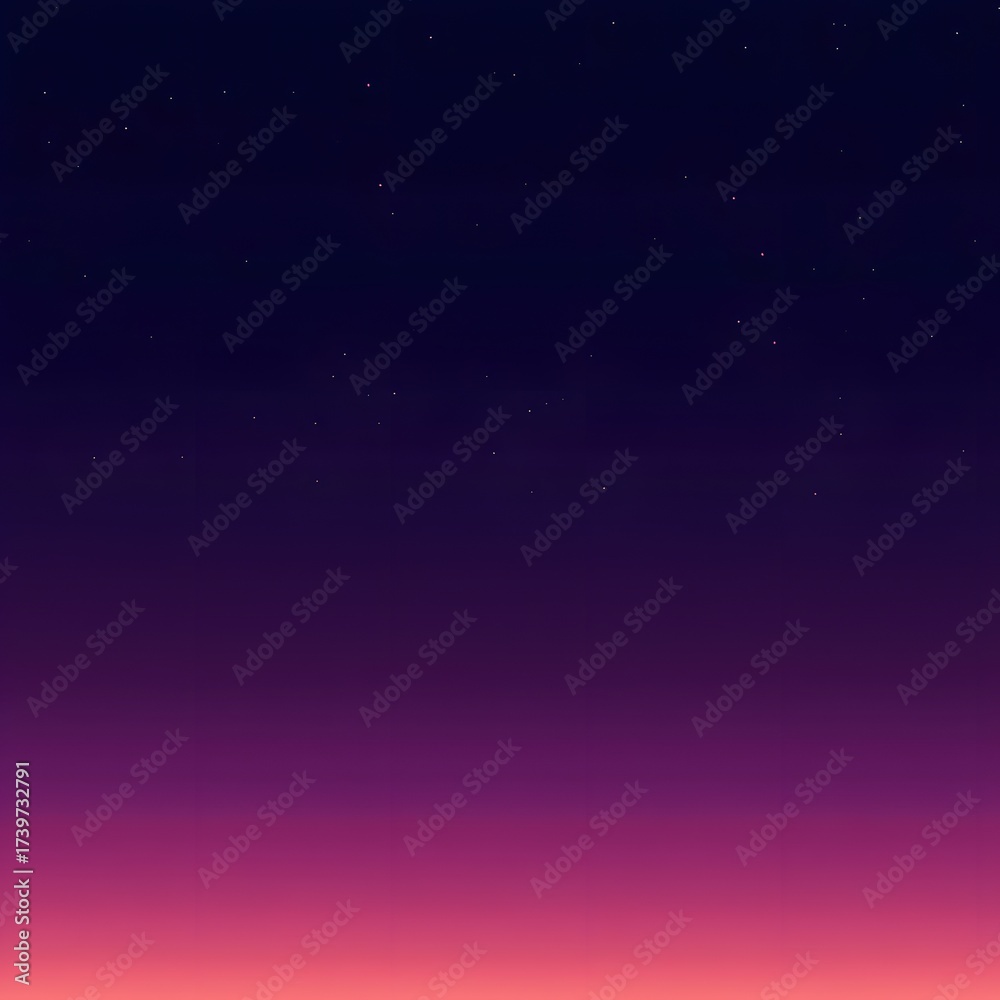 Fototapeta premium Abstract Night Sky Gradient Background Pink Purple Starry