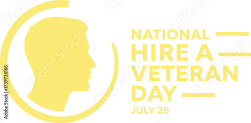 National hire a veteran day july twenty fifth employment support