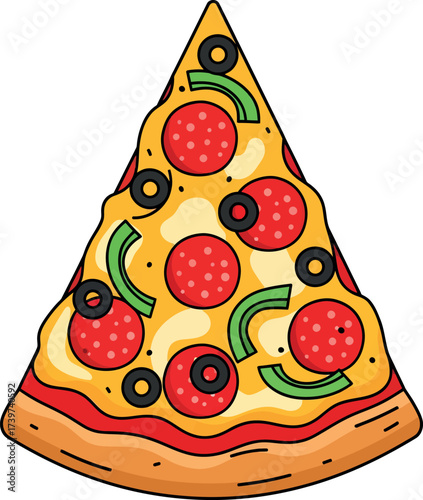 Modern Wine Glass Vector Art