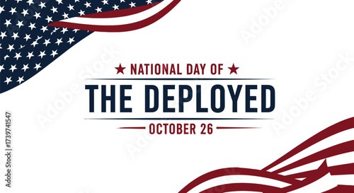 National day of the deployed october patriotic celebration