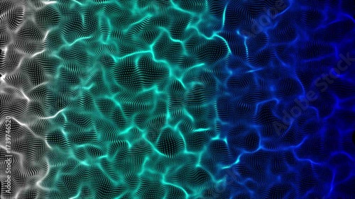 4K abstract background, Shiny particular animation.