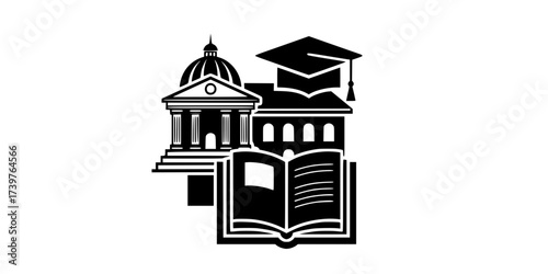 Campus icon in editable flat vector 